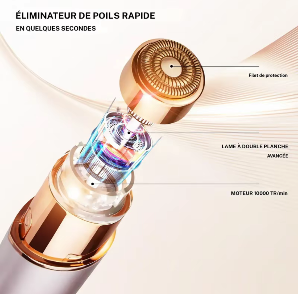 Épilation du Visage Sans Douleur – Résultat Lisse en 60 Secondes